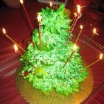 Christmas Tree Cupcake Cake